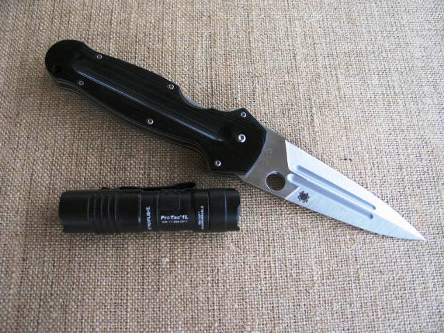 The 509 is a great carry gun. This Spyderco Euro Edge folder and Streamlight ProTac 1L light also make great companions.