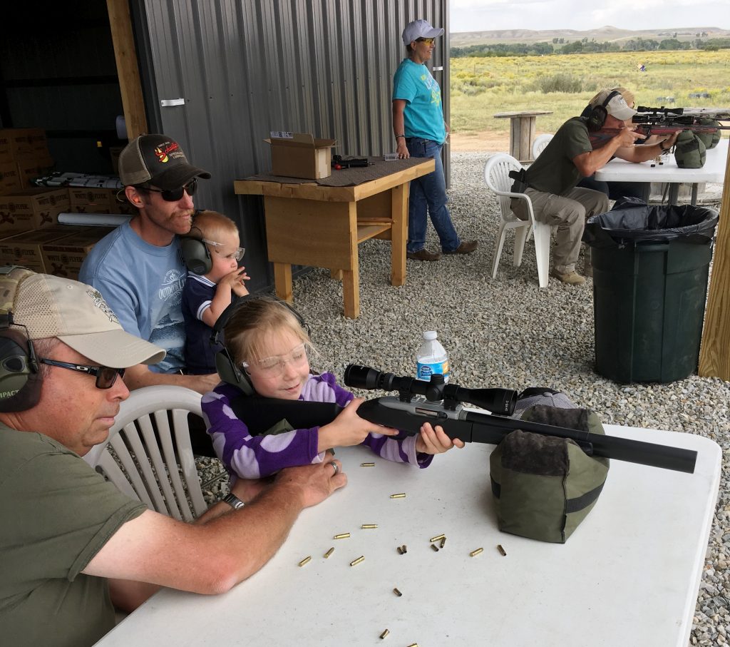 Our youth classes are one of the highlights of the week for our instructors. Jimmy's student really likes Ruger's new Silent-SR ISB 10/22 barrel.